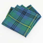 Handkerchief, Pocket Square, Wool, Johnston/e Tartan